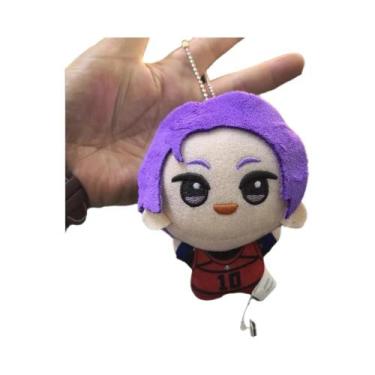 Imagem de Chaveiro De Pelúcia Anime Blue Lock Menino Voleibolista 10cm, Pingente