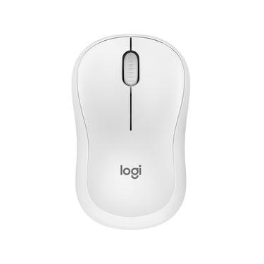 Imagem de Mouse Sem Fio Logitech M240 Bluetooth, Clique Silencioso, Design Ambidestro, Bateria de 18 Meses - Branco