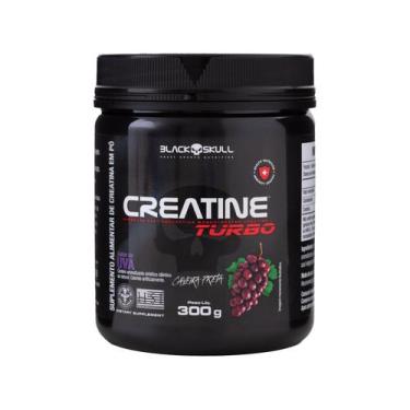 Imagem de Creatine Turbo Uva 300 G - Black Skull, 1 Unidade, Uva