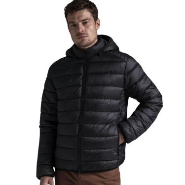 Imagem de Jaqueta Masculina Puffer Industrie Lisa Impermeável e com Capuz Removível-Masculino