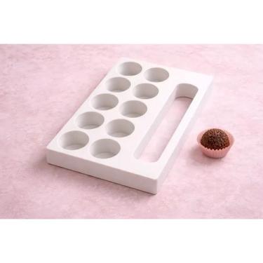 Imagem de Placa Porcionadora De Brigadeiro 15g Padronize Seus Doces - NoBrand