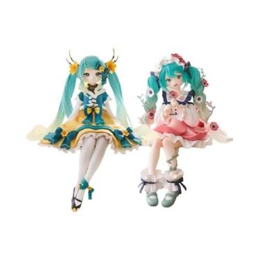 Imagem de Figura De Anime Kawaii Hatsune Miku, Fada Das Flores, Boneca De Ação E