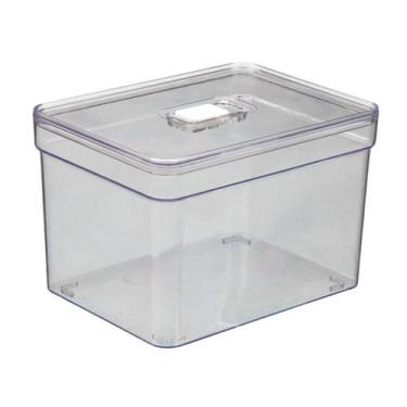 Imagem de Organizador Geladeira Acrilico Multiuso 3,8 L Frutas Legumes - PLASTUT