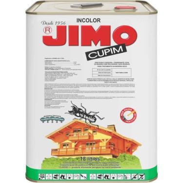 Imagem de Cupinicida Jimo Incolor 18 Litros Pronto Para Uso Protege Madeira Cont
