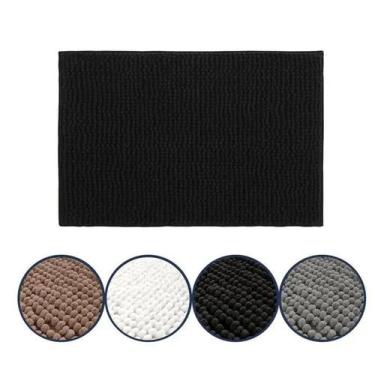 Imagem de Tapete Banheiro Antiderrapante Microfibra 40x60 Bolinha Cores Joy Kapa