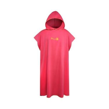 Imagem de Poncho De Surf Adulto Em Microfibra Com Capuz, Toalha De Troca, Manta 
