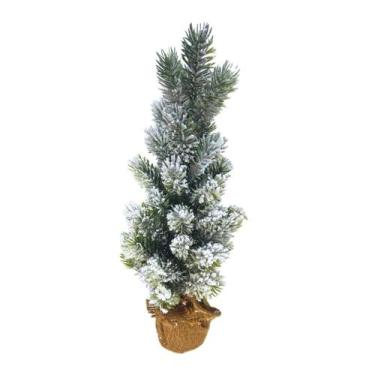 Imagem de Árvore de Natal Nevada 45 cm para Mesa Enfeite Decoração Natalina Tok 