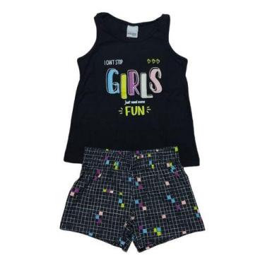 Imagem de Conjunto Roupa Menina Infantil E Juvenil Criança Feminino - Malwee Kid