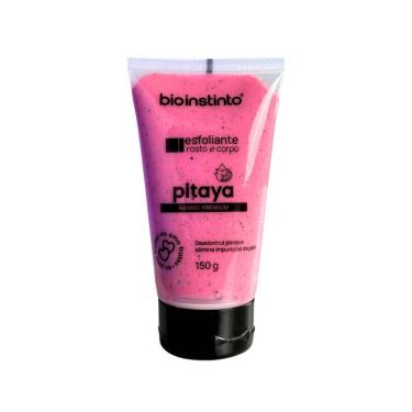 Imagem de Esfoliante Corporal e Facial Pitaya com Colágeno 150g para Limpeza Suave e Revitalização Bio Instinto