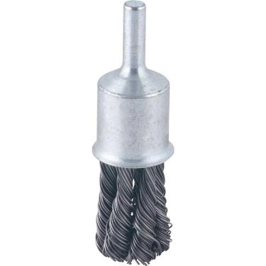 Imagem de Escova de Aço Tipo Pincel 19mm para Limpezas em Geral Aço Carbono Polido Rotação Máxima Vonder