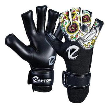 Imagem de Luva De Goleiro Raptor Life Gecko -, Preto, 9