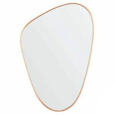 Imagem de Espelho 40x60 Organico Decorativo Para Quarto, Banheiro e Penteadeira 