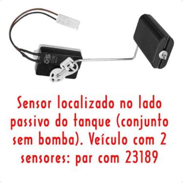 Imagem de Sensor nivel combustível tucson 2.0 gas. 2005..lado passivo - 109271 -