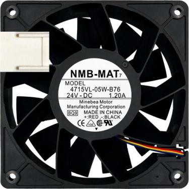 Imagem de Cooler 4715VL-05W-B76 24V 1.20A 4P 12038 B3 Garantia 2 Anos - NMB-MAT