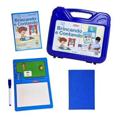 Imagem de Brincando e Contando Brinquedos Educativos Pedagógico Aprender Números