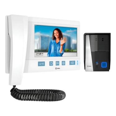Imagem de Porteiro Eletrônico com Vídeo HDL Advance Tela 7 pol. Branco