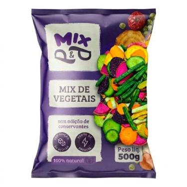 Imagem de Mix Pp Vegetais E Legumes Chips Crocantes 500g - P&p Fit