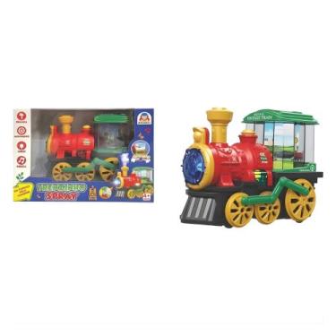 Imagem de Brinquedo Trenzinho Spray com Luzes e Som Braskit - 1805