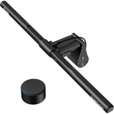 Imagem de Quntis Light Bar PRO+, Barra de Luz para Monitor com Controle Remoto, Compatível com Monitores Curvos e Planos, Proteção Ocular, Brilho Ajustável com Escurecimento Automático, Sem Reflexo