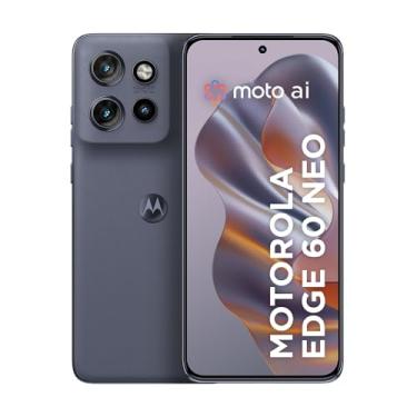 Imagem de Smartphone Motorola Edge 60 Neo 5G - 512GB 24GB (12GB RAM + 12GB Ram Boost) 50MP Sony Camera Moto AI e tela 1.5K Super HD - Cinza