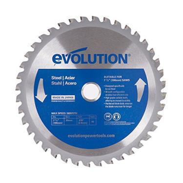 Imagem de Evolution Power Tools Lâmina de serra de corte de aço 7-1/2'' BLADEST, 19 cm x 40 dentes