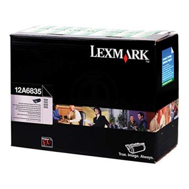 Imagem de Lexmark Toner de alto rendimento 12A6835, rendimento de 20.000 páginas, preto (LEX12A6835)