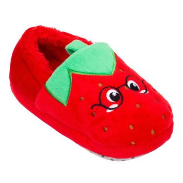 Imagem de Pantufa Inf. Morango Vermelho 32/33 Menino Pimpolho 8080