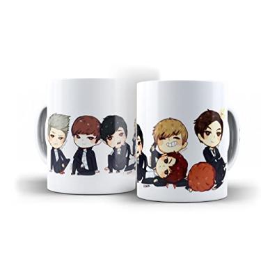 Imagem de Caneca Bangtan Boys Chibi Integrantes