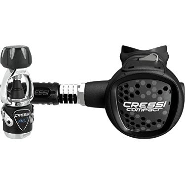 Imagem de Conjunto de Regulador 1º e 2º Estágios para Mergulho Cressi Mc9 Compact Yoke