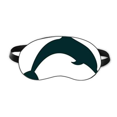 Imagem de Blue Ocean Docile Jump Dolphin Sleep Eye Shield Soft Night Vlindfold Shade Cover