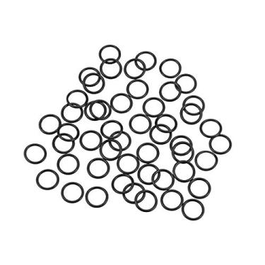 Imagem de Anéis de vedação redondo de borracha de nitrilo de 1,2 mm-49 mm de diâmetro interno da uxcell, 6.5mmx8.5mmx1mm