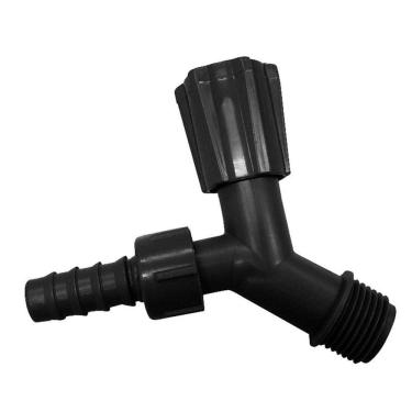 Imagem de Kit C/ 12pc Torneira Jardim 1/2 Plastica Preta