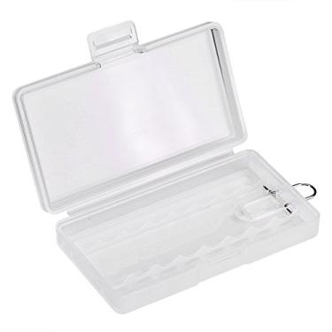 Imagem de Caixa de Armazenamento de Bateria de 5 Peças, Estojo Transparente Pp para 1-8 Pilhas Aaa, Estojo de Baterias Portátil Com um Gancho, Pendure Em Algum Lugar Convenientemente