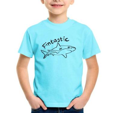 Imagem de Camiseta Infantil Fintastic - Foca Na Moda