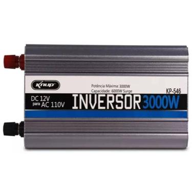 Imagem de Conversor 12v De Energia 3000w Tranforma Tomadas Em 110v