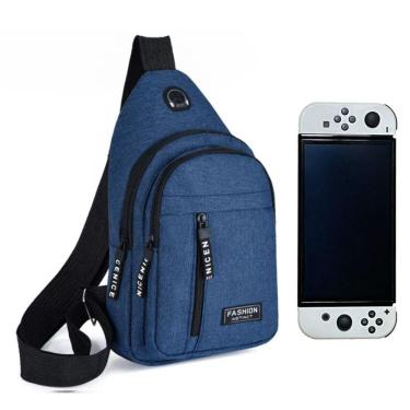 Imagem de Bolsa Sling Para Nintendo Switch Padrão Lite Oled Carregador