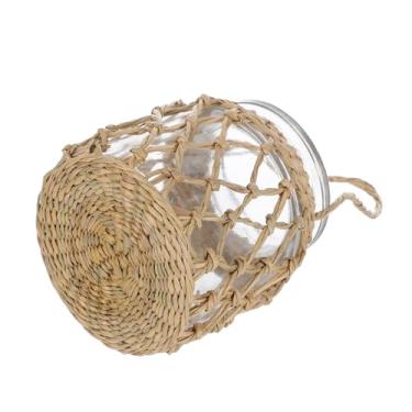 Imagem de Ciieeo 1 Unidade Vaso Decoração De Plantas Castiçais Bandeira Pirata Decoração Japonesa Terrário Decoração De Mesa Rústica Garrafa De Flor Rústica Buquê Floral Canudo Plantar Enfeites