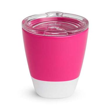 Imagem de Munchkin Copo infantil Open Splash com tampa de treinamento, 200 ml, roxo