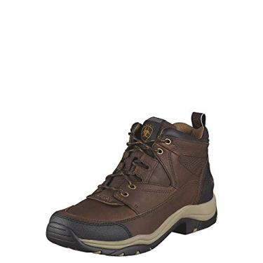 Imagem de Bota feminina Ariat – Terrain para caminhada, Brown Oiled Rowdy, 7.5