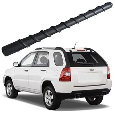 Imagem de Antena de borracha espiral flexível de 17 cm para Kia Specra5 (2005-2009), KIA Ceed (2012-2013), à prova de lavagem de carro - Substituição interna de mastro de antena de bobina de cobre