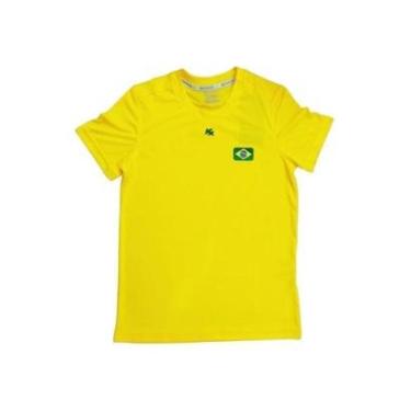 Imagem de Camiseta Kanxa Brasil Amarelo - Infantil P-Unissex