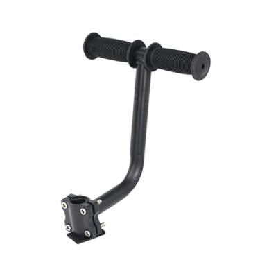 Imagem de Deevoka Corrimão de bicicleta corrimão de bicicleta antiderrapante emocionante assento para crianças descanso de mão assento traseiro apoio de braço, com parafuso
