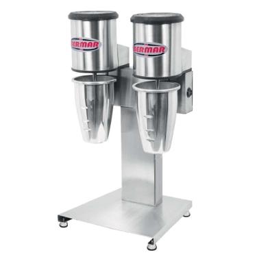 Imagem de Batedor De Milk Shake Duplo Bm Bermar Mixer 2 Hastes Bm84 Inox 110v