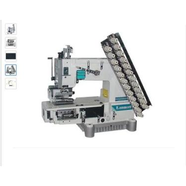 Imagem de 12 Agulhas Elastiqueira   Cilíndrica C/catraca-lANMAX LM4412, Bege, LM