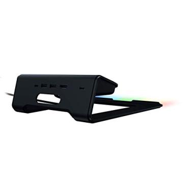 Imagem de Razer Suporte para laptop Chroma V2: Iluminação Chroma RGB personalizável - Design ergonômico - Construção de alumínio anodizado - Hub USB-C de 4 portas - Preto fosco