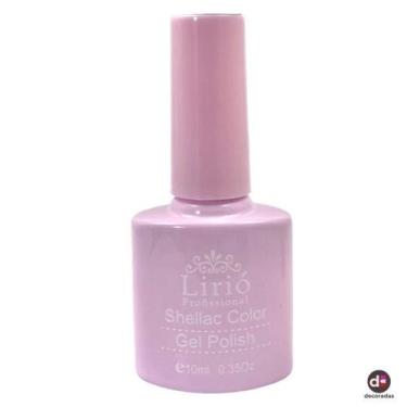 Imagem de Esmalte Shellac Color Gel Polish 10ml Manicure Unha ROSA - LIRIÓ