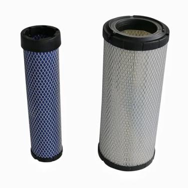 Imagem de Recmod 6666375 7383345 6666376 Kit de filtro de ar interno externo para escavadeira Bobcat compatível com A220 A300 337 341 435 E42 E45 E50 E55 E85 863 873 883 S2 50 S4 50 S510 S530 S550 S570 S590 864