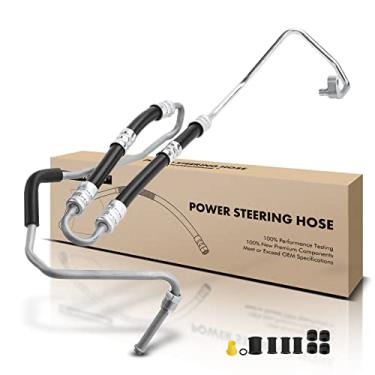 Imagem de A-Premium Conjunto de mangueira de linha de pressão de direção hidráulica compatível com Jeep Grand Cherokee 2014-2015 V6 3.0L