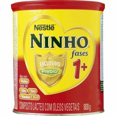 Imagem de Leite Em Pó Ninho Prebio 1 Com 800 Gramas - Nestle