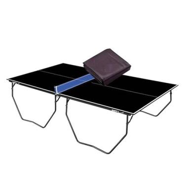 Imagem de MESA PING PONG COR PRETA MDP 15mm 1087 KLOPF + Capa Slim
